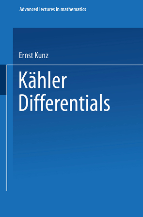 Kähler Differentials von Kunz,  Ernst