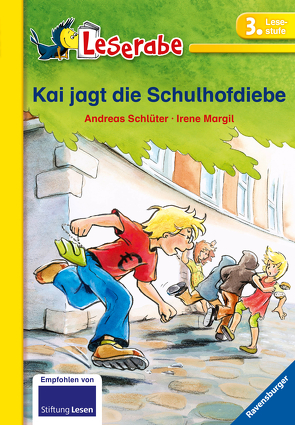 Kai jagt die Schulhofdiebe – Leserabe 3. Klasse – Erstlesebuch für Kinder ab 8 Jahren von Margil,  Irene, Schlüter,  Andreas, Weiling-Bäcker,  Mechthild