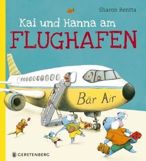 Kai und Hanna am Flughafen von Rentta,  Sharon