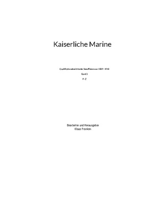 Kaiserliche Marine von Franken,  Klaus