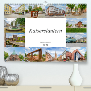 Kaiserslautern Impressionen (Premium, hochwertiger DIN A2 Wandkalender 2021, Kunstdruck in Hochglanz) von Meutzner,  Dirk