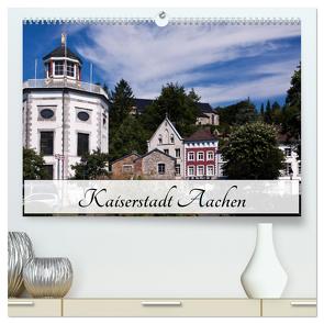 Kaiserstadt Aachen (hochwertiger Premium Wandkalender 2024 DIN A2 quer), Kunstdruck in Hochglanz von boeTtchEr,  U