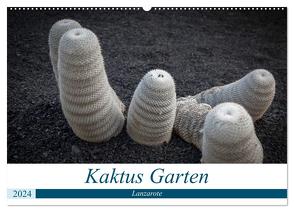 Kaktus Garten Lanzarote (Wandkalender 2024 DIN A2 quer), CALVENDO Monatskalender von Krieger,  Peter