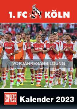 1. FC Köln 2024 – Fußball-Kalender – Express-Fankalender – Wandkalender 29,7 x 42 cm