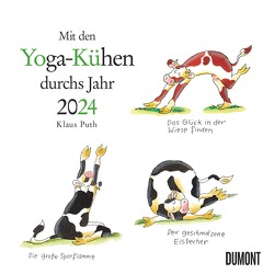 Kal. 2024 Mit den Yoga-Kühen durchs Jahr von Puth,  Klaus