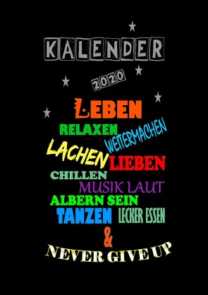 Kalender 2020 – Leben – Ringbuch von Landahl,  Stefanie