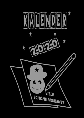 Kalender 2020 Notizen A5 Hardcover von Landahl,  Stefanie