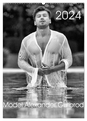 Kalender 2024 Model Alexander Gutbrod (Retro) (Wandkalender 2024 DIN A2 hoch), CALVENDO Monatskalender von Gutbrod,  Alexander