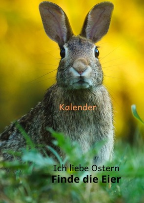 Kalender Ich liebe Ostern Finde die Eier von Schreiber,  René