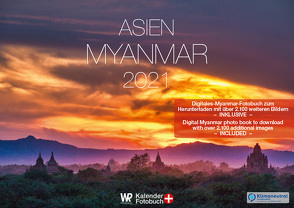 Kalender Myanmar 2021 A2 querformat von Redeker,  Will