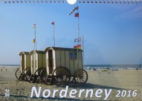 Kalender Norderney 2016 von Kriegel,  Michael