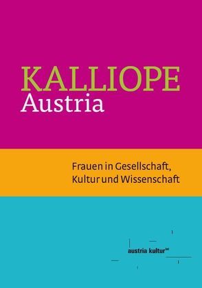 KALLIOPE Austria von Gadzinski,  Anna, Indjein,  Teresa