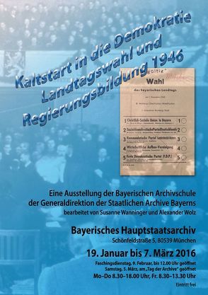 Kaltstart in die Demokratie. Landtagswahl und Regierungsbildung 1946 von Wanninger,  Susanne, Wolz,  Alexander