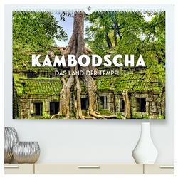 Kambodscha – Das Land der Tempel. (hochwertiger Premium Wandkalender 2024 DIN A2 quer), Kunstdruck in Hochglanz von SF,  SF