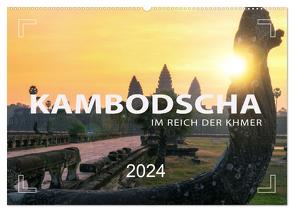 KAMBODSCHA – Im Reich der Khmer (Wandkalender 2024 DIN A2 quer), CALVENDO Monatskalender von Weigt,  Mario