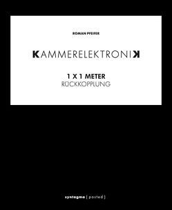 KAMMERELEKTRONIK. 1 x 1 Meter von Pfeifer,  Roman