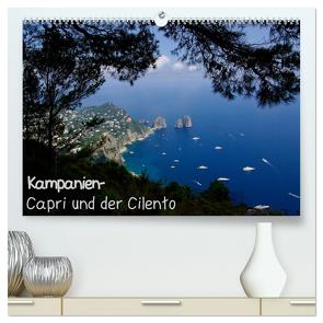 Kampanien – Capri und der Cilento (hochwertiger Premium Wandkalender 2024 DIN A2 quer), Kunstdruck in Hochglanz von Hegerfeld-Reckert,  Anneli