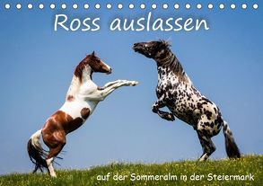 Kampf der Hengste – Ross auslassen auf der SommeralmAT-Version (Tischkalender 2019 DIN A5 quer) von Reisenhofer,  Richard