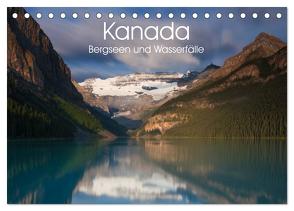 Kanada – Bergseen und Wasserfälle (Tischkalender 2024 DIN A5 quer), CALVENDO Monatskalender von Schonnop,  Juergen