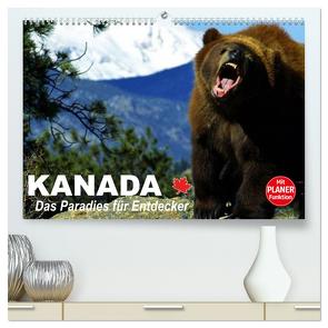 Kanada – Das Paradies für Entdecker (hochwertiger Premium Wandkalender 2024 DIN A2 quer), Kunstdruck in Hochglanz von Stanzer,  Elisabeth