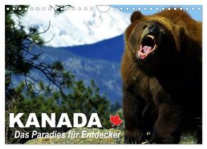 Kanada – Das Paradies für Entdecker (Wandkalender 2024 DIN A4 quer), CALVENDO Monatskalender von Stanzer,  Elisabeth