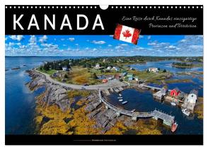 Kanada – eine Reise durch Kanadas einzigartige Provinzen und Territorien (Wandkalender 2024 DIN A3 quer), CALVENDO Monatskalender von Roder,  Peter