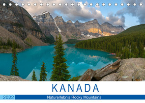 Kanada – Naturerlebnis Rocky Mountains (Tischkalender 2022 DIN A5 quer) von alfotokunst