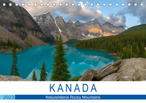 Kanada – Naturerlebnis Rocky Mountains (Tischkalender 2023 DIN A5 quer) von alfotokunst