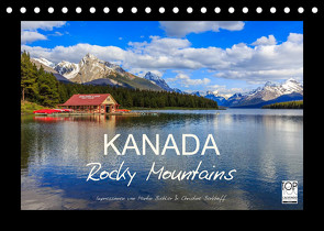 KANADA – Rocky Mountains (Tischkalender 2023 DIN A5 quer) von Büchler und Christine Berkhoff,  Martin