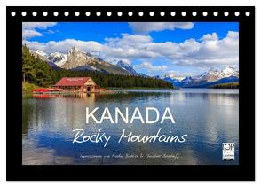 KANADA – Rocky Mountains (Tischkalender 2024 DIN A5 quer), CALVENDO Monatskalender von Büchler und Christine Berkhoff,  Martin