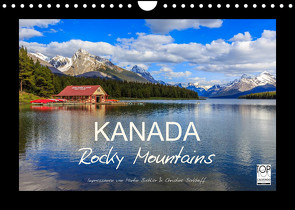 KANADA – Rocky Mountains (Wandkalender 2023 DIN A4 quer) von Büchler und Christine Berkhoff,  Martin