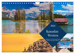 Kanadas Westen – Abenteuer mit dem Wohnmobil – British Columbia & Alberta (Wandkalender 2024 DIN A4 quer), CALVENDO Monatskalender von ellenlichtenheldt,  ellenlichtenheldt