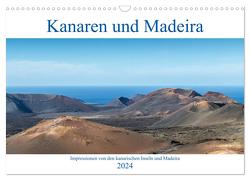 Kanaren und Madeira (Wandkalender 2024 DIN A3 quer), CALVENDO Monatskalender von Aug,  Aug