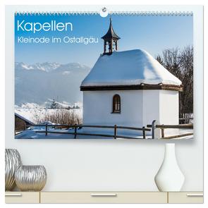 Kapellen – Kleinode im Ostallgäu mit Planerfunktion (hochwertiger Premium Wandkalender 2024 DIN A2 quer), Kunstdruck in Hochglanz von Ursula Fleiß und Karsten Schütt,  Foto-FukS, 