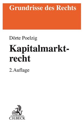 Kapitalmarktrecht von Poelzig,  Dörte