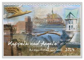 Kappeln und Angeln – Zwischen Ostsee und Schlei (Tischkalender 2024 DIN A5 quer), CALVENDO Monatskalender von Jackisch,  Ute