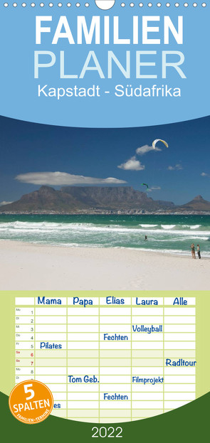 Familienplaner Kapstadt – Südafrika (Wandkalender 2022 , 21 cm x 45 cm, hoch) von Schickert,  Peter