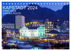 Kapstadt, Winelands und Garden Route (Tischkalender 2024 DIN A5 quer), CALVENDO Monatskalender von Dieterich,  Werner