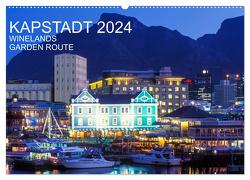 Kapstadt, Winelands und Garden Route (Wandkalender 2024 DIN A2 quer), CALVENDO Monatskalender von Dieterich,  Werner