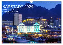 Kapstadt, Winelands und Garden Route (Wandkalender 2024 DIN A3 quer), CALVENDO Monatskalender von Dieterich,  Werner