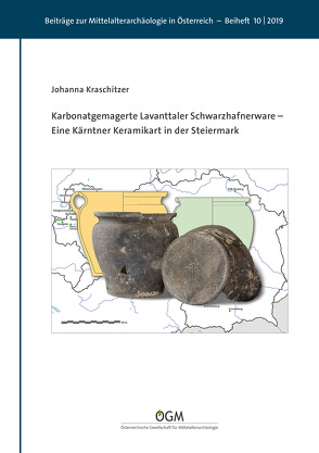 Karbonatgemagerte Lavanttaler Schwarzhafnerware von Kraschitzer,  Johanna