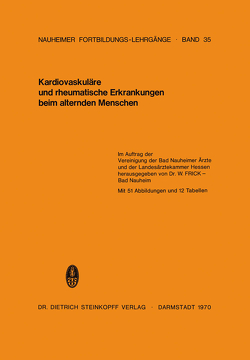 Kardiovaskuläre und rheumatische Erkrankungen beim alternden Menschen von Hammer,  O.