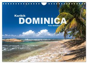 Karibik – Dominica (Wandkalender 2024 DIN A4 quer), CALVENDO Monatskalender von Schickert,  Peter