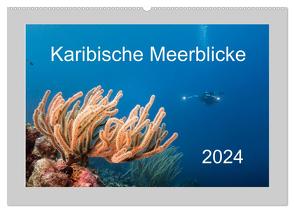 Karibische Meerblicke (Wandkalender 2024 DIN A2 quer), CALVENDO Monatskalender von & Tilo Kühnast- naturepics,  Yvonne