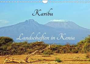 Karibu – Landschaften in Kenia (Wandkalender 2023 DIN A4 quer) von Michel / CH,  Susan