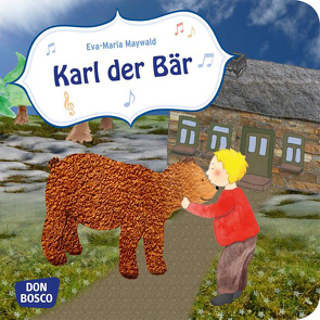 Karl, der Bär. Mini-Bilderbuch. von Maywald,  Eva-Maria