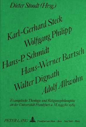 Karl-Gerhard Steck, Wolfgang Philipp, Hans-P. Schmidt, Hans-Werner Bartsch, Walter Dignath, Adolf Allwohn von Stoodt,  Dieter