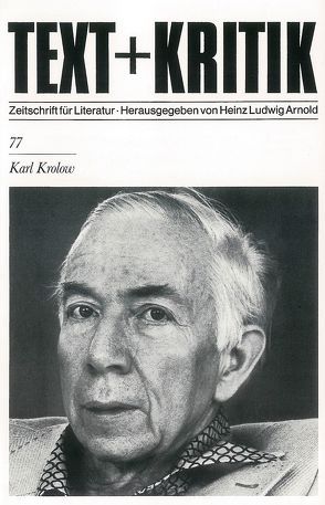 Karl Krolow von Arnold,  Heinz Ludwig