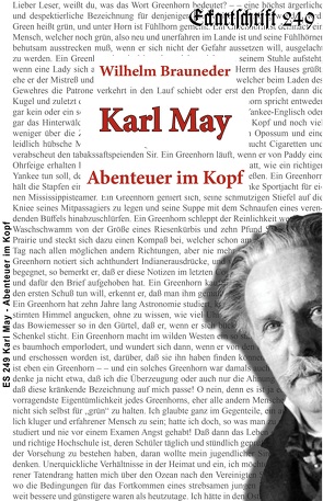 Karl May von Brauneder,  Wilhelm