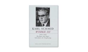 Karl Schmid, Gesammelte Werke, Werke III von Niederberger,  Judith, Sprecher,  Thomas